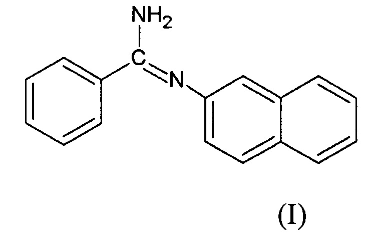 Способ получения N-(нафталин-2-ил)бензамидина