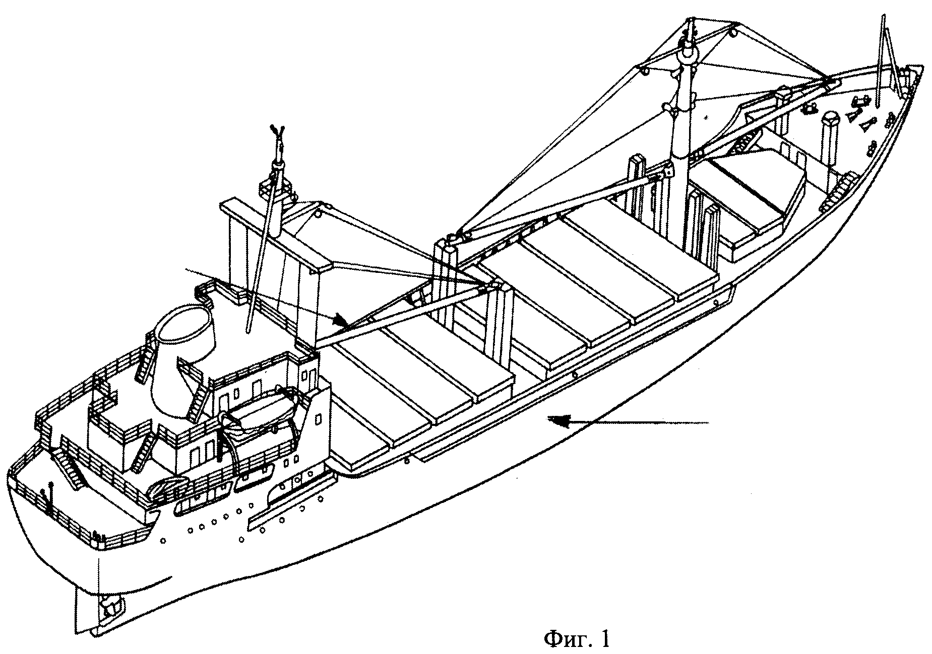 Верхняя палуба судна