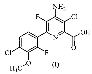 Гербицидные композиции, содержащие 4-амино-3-хлор-5-фтор-6-(4-хлор-2-фтор-3-метоксифенил)пиридин-2-карбоновую кислоту или ее производное и диметоксипиримидин и его производные