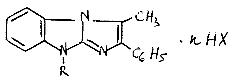 Соли 9-замещенных 3-метил-2-фенилимидазо[1,2-a]бензимидазолов, обладающие антиаритмической активностью