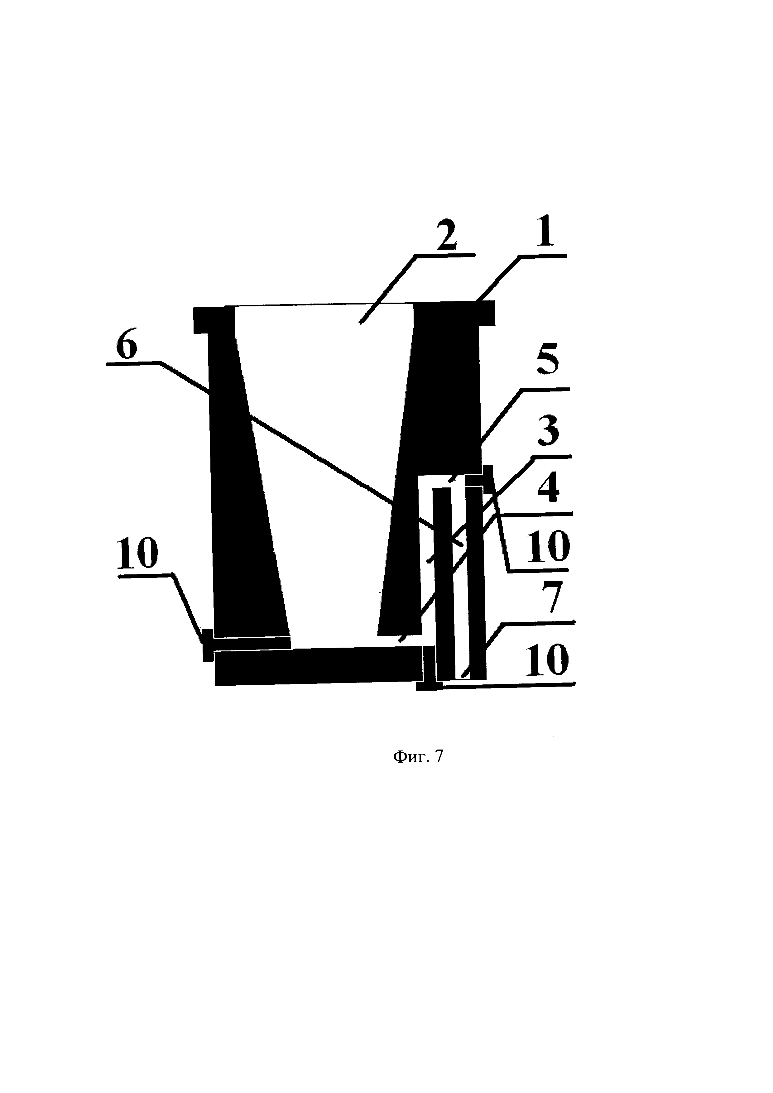 Плавильно-заливочный тигель с автоматическим выпуском расплава через канал сифонного типа