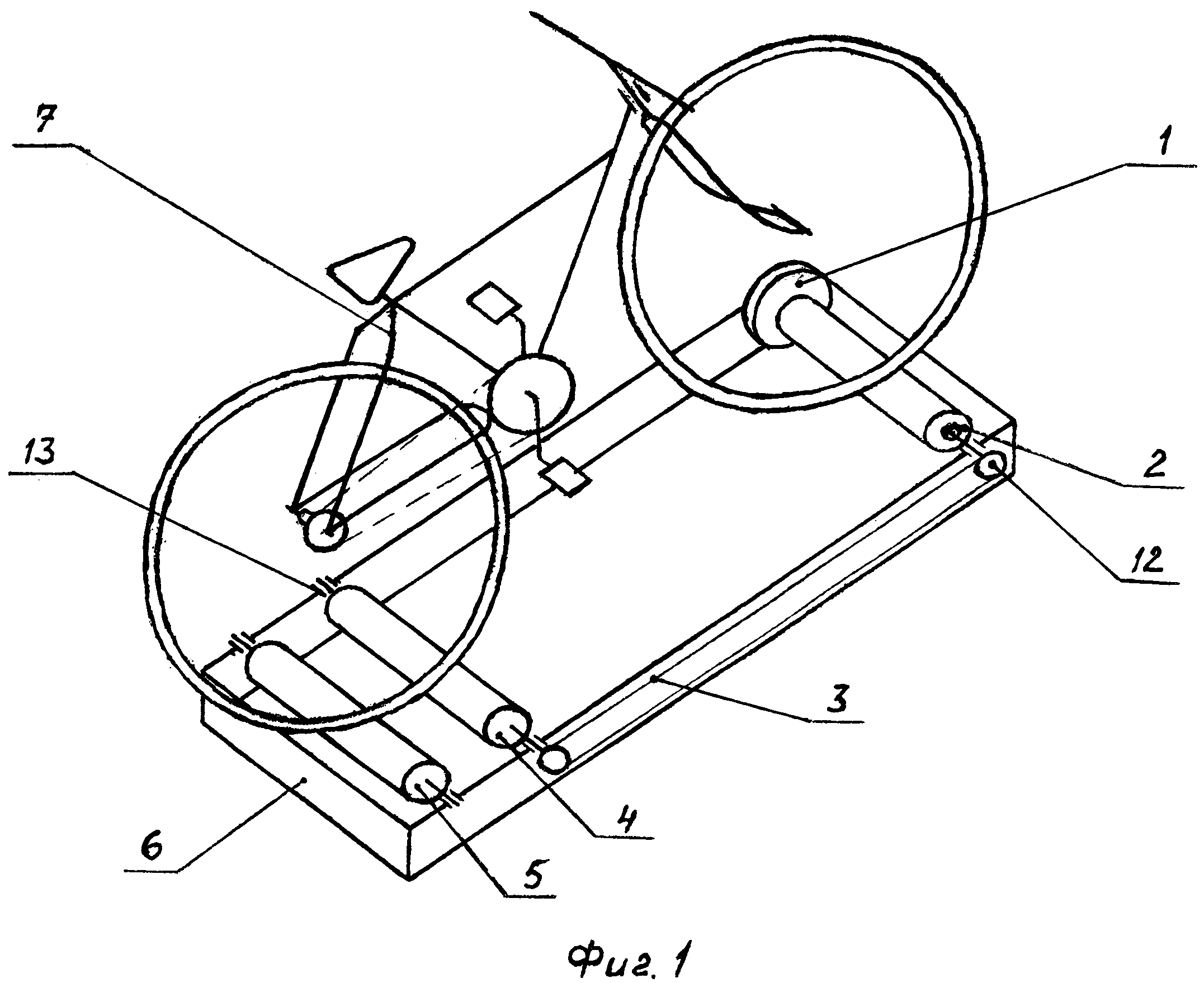 Устройство велотренажера механического схема