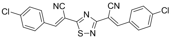(2E,2'E)-2,2'-(1,2,4-Тиадиазол-3,5-диил)бис(3-(4-хлорфенил)акрилонитрил) в качестве антидота 2,4-Д на подсолнечнике