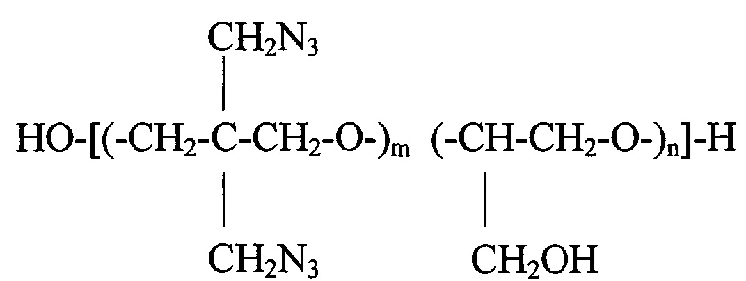 Способ получения сополимера 3,3-бис(азидометил)оксетана с глицидолом