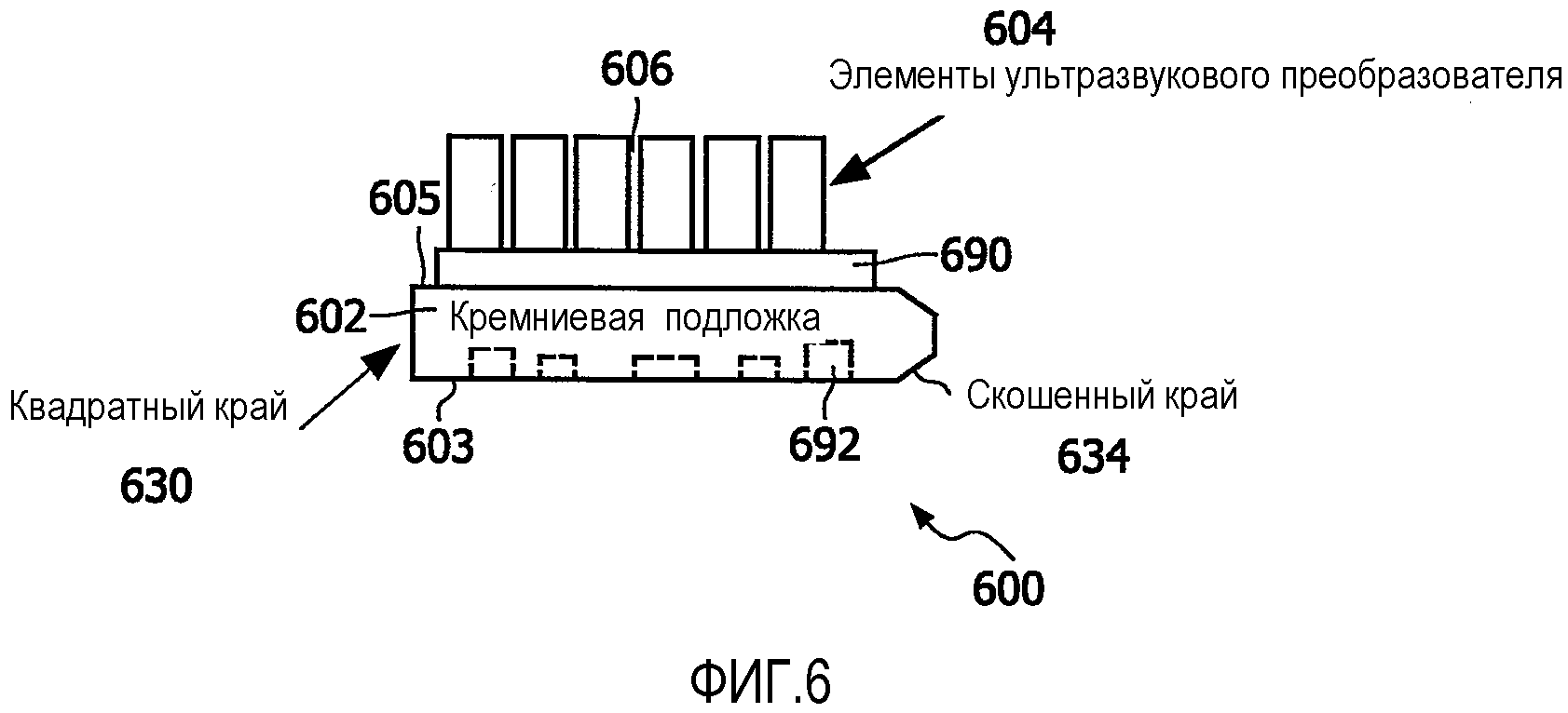 ИНТЕГРАЛЬНАЯ СХЕМА С ПОДАВЛЕНИЕМ ПАРАЗИТНЫХ АКУСТИЧЕСКИХ МОД И СПОСОБ ЕЕ ИЗГОТОВЛЕНИЯ