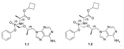 Циклобутил (S)-2-[[[(R)-2-(6-аминопурин-9-ил)-1-метил-этокси]метил-фенокси-фосфорил]амино]-пропаноаты, способ их получения и применения