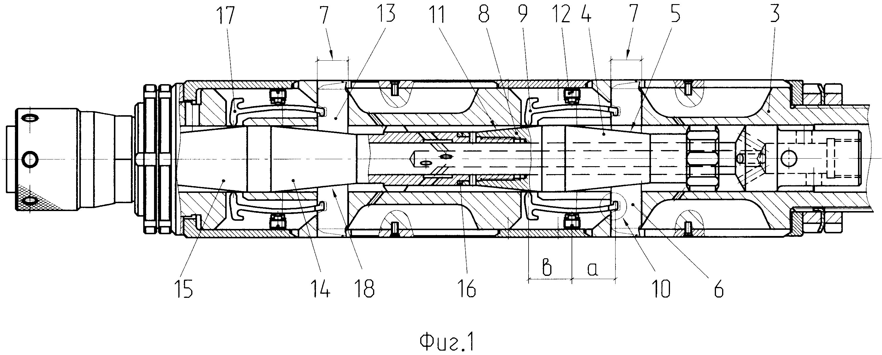 Резцовая головка для нарезания продольных прямых или винтовых канавок на внутренней цилиндрической поверхности