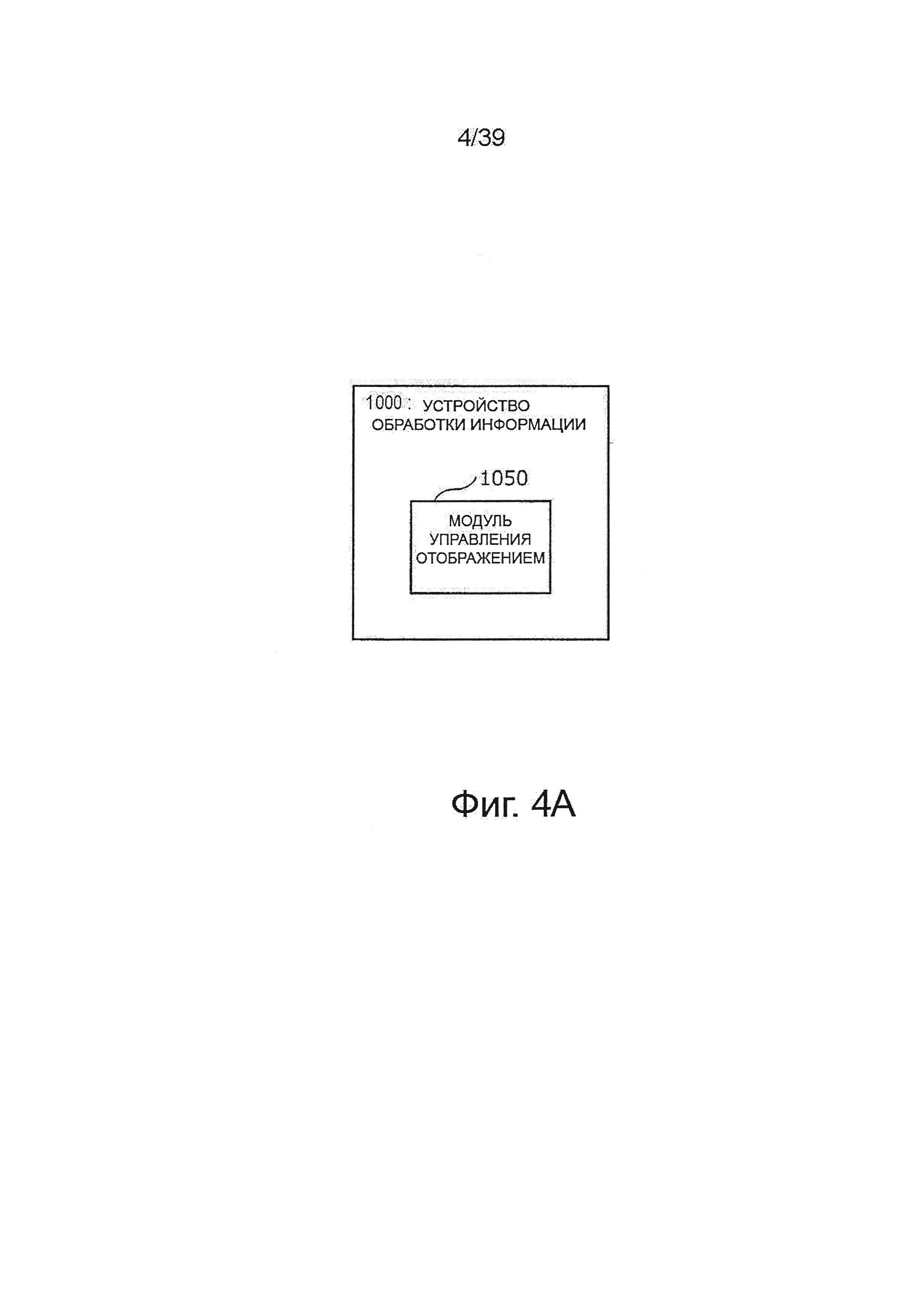 УСТРОЙСТВО ОБРАБОТКИ ИНФОРМАЦИИ, СПОСОБ ОБРАБОТКИ ИНФОРМАЦИИ И ПРОГРАММА