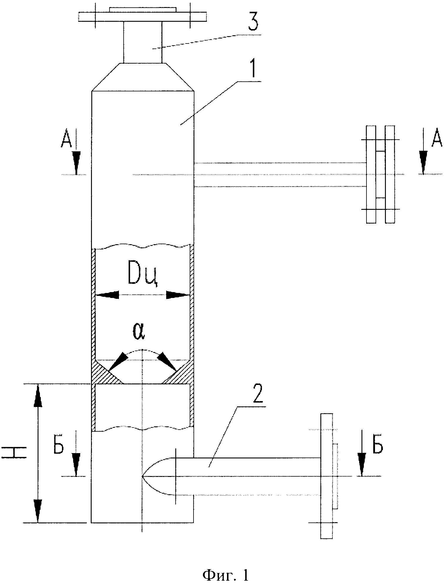 Устройство для очистки жидкости от газовых примесей (деаэратор, дегазатор, испаритель)