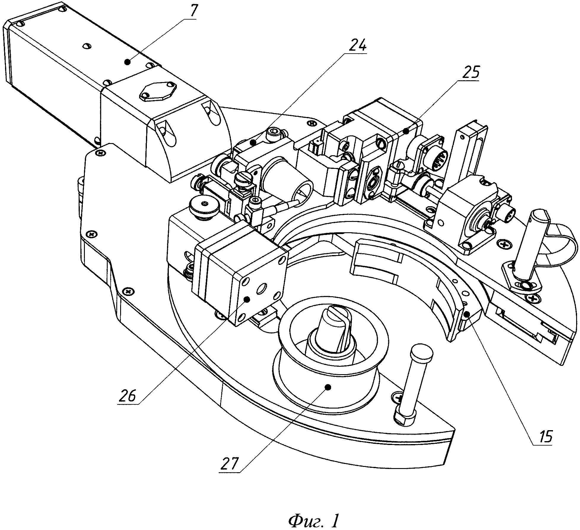 Сварочная головка для автоматической орбитальной аргонодуговой сварки трубопроводов
