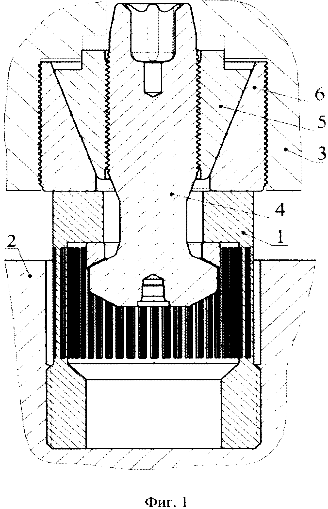 Устройство для крепления модуля бланкета на вакуумном корпусе термоядерного реактора