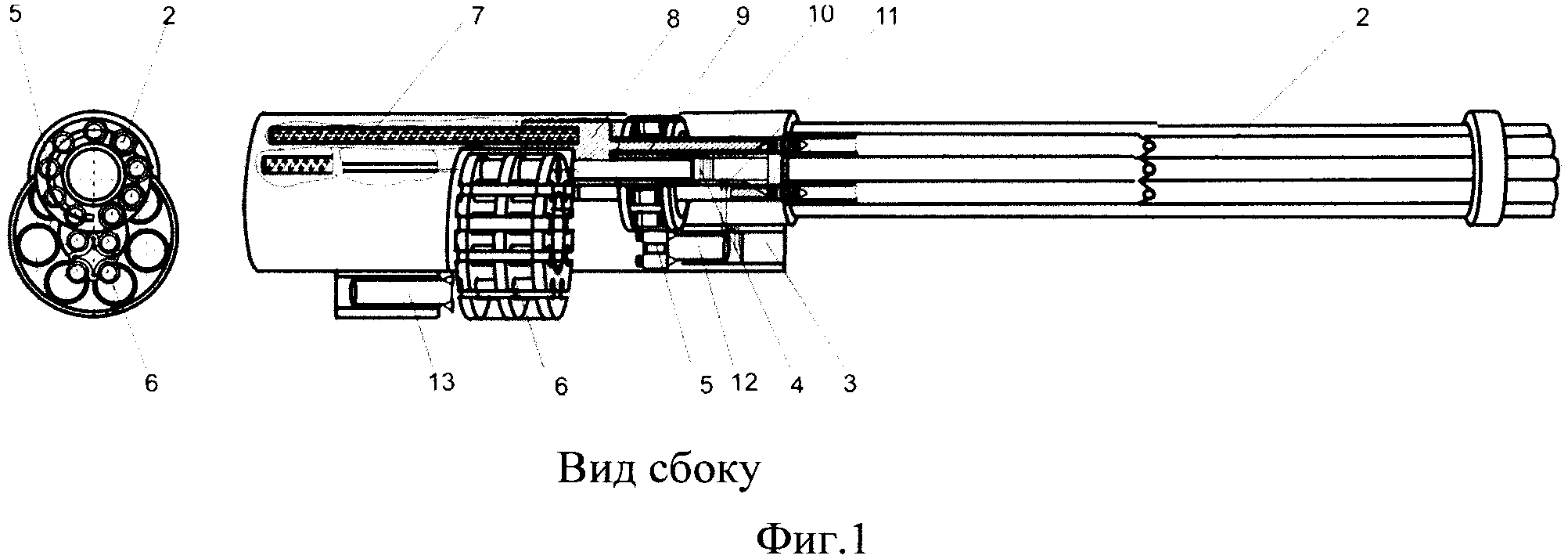 Многоствольная артиллерийская система