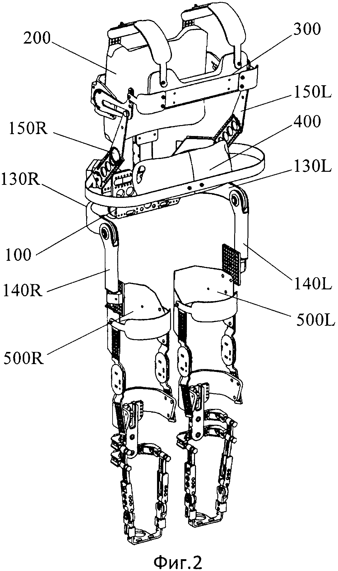 Устройство экзоскелета чертежи
