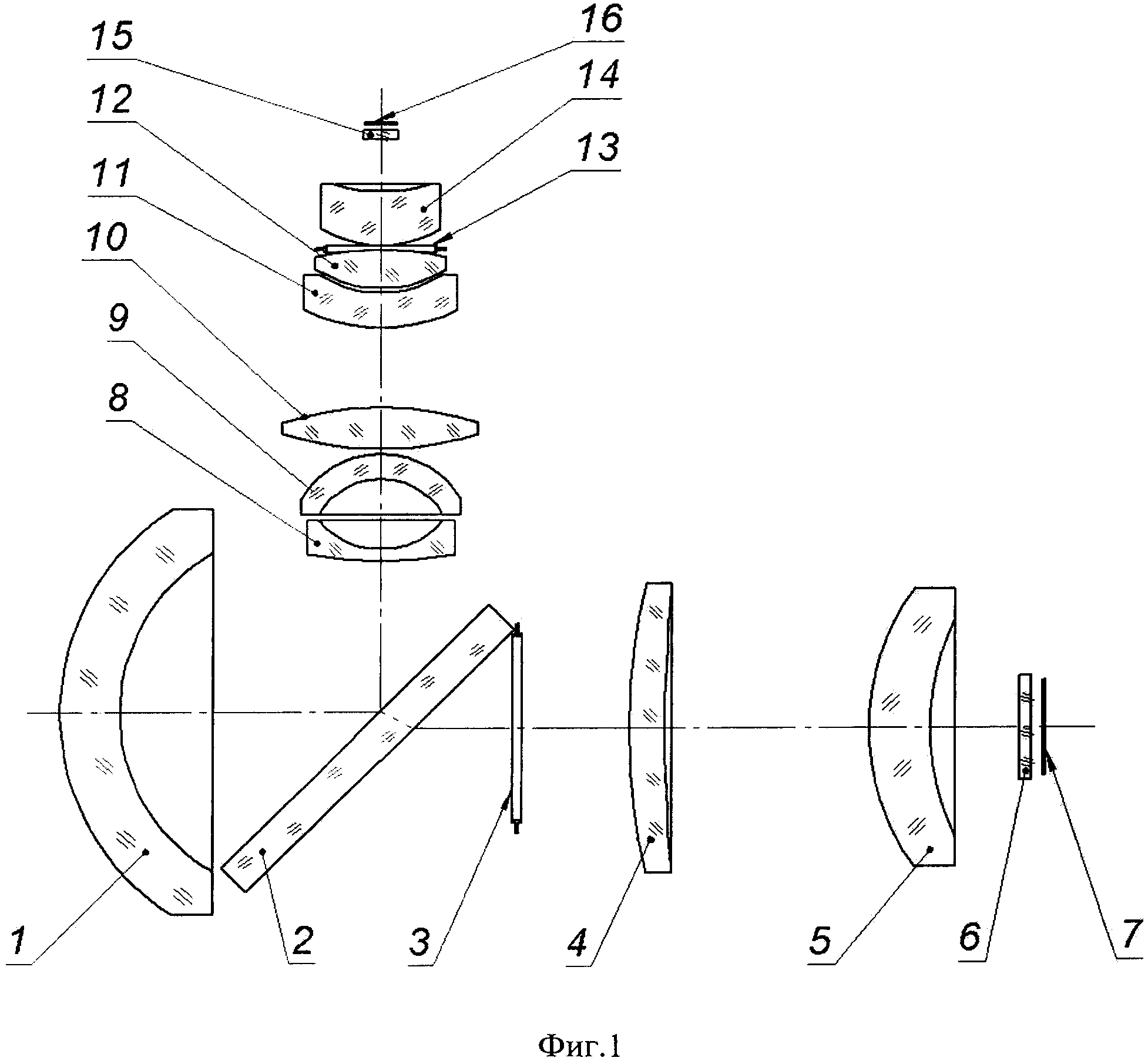 Двухспектральная оптическая система