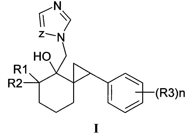 Замещенные 4-(азол-1-илметил)-1-фенил-5,5-диалкилспиро-[2.5]октан-4-олы, способ их получения (варианты), фунгицидная и рострегуляторная композиции на их основе