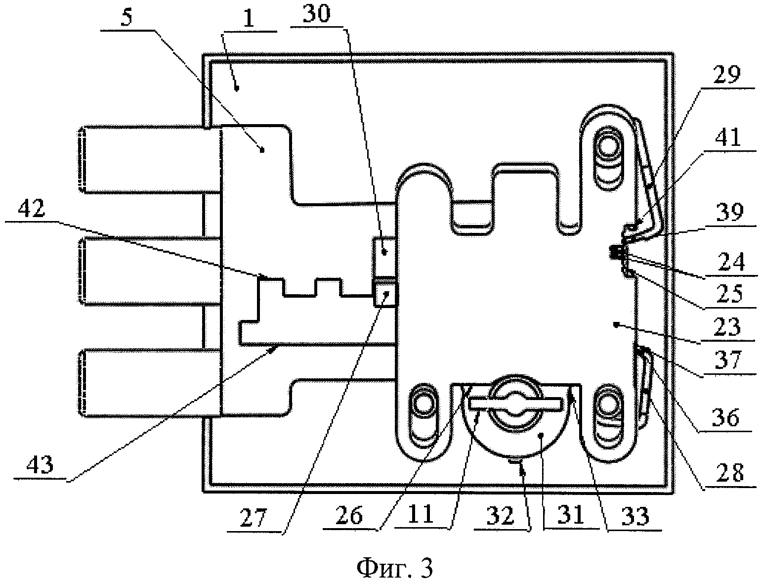 Схема навесного сувальдного замка