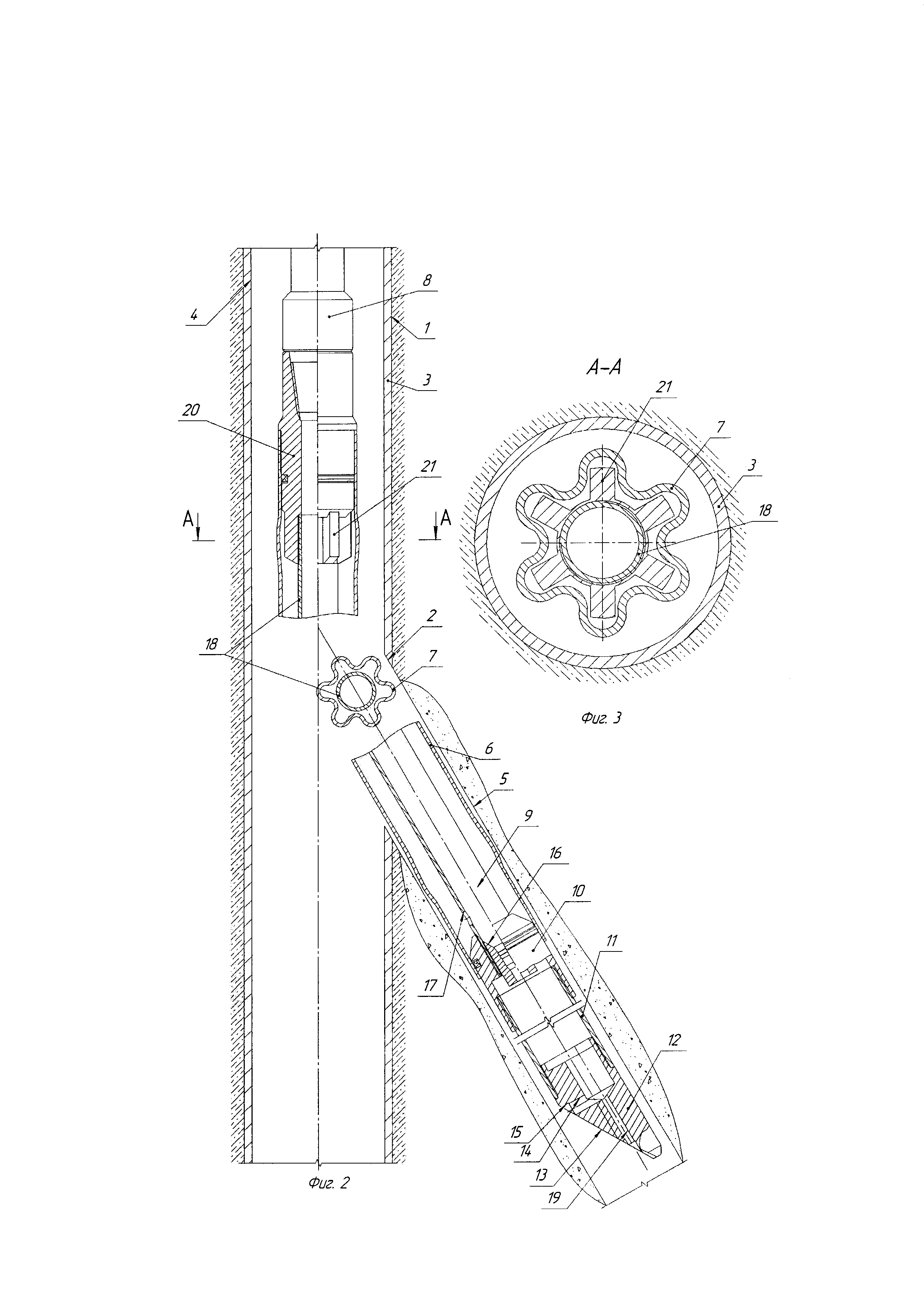 Способ строительства многоствольной скважины и направляющее устройство для установки обсадной колонны в её дополнительном стволе