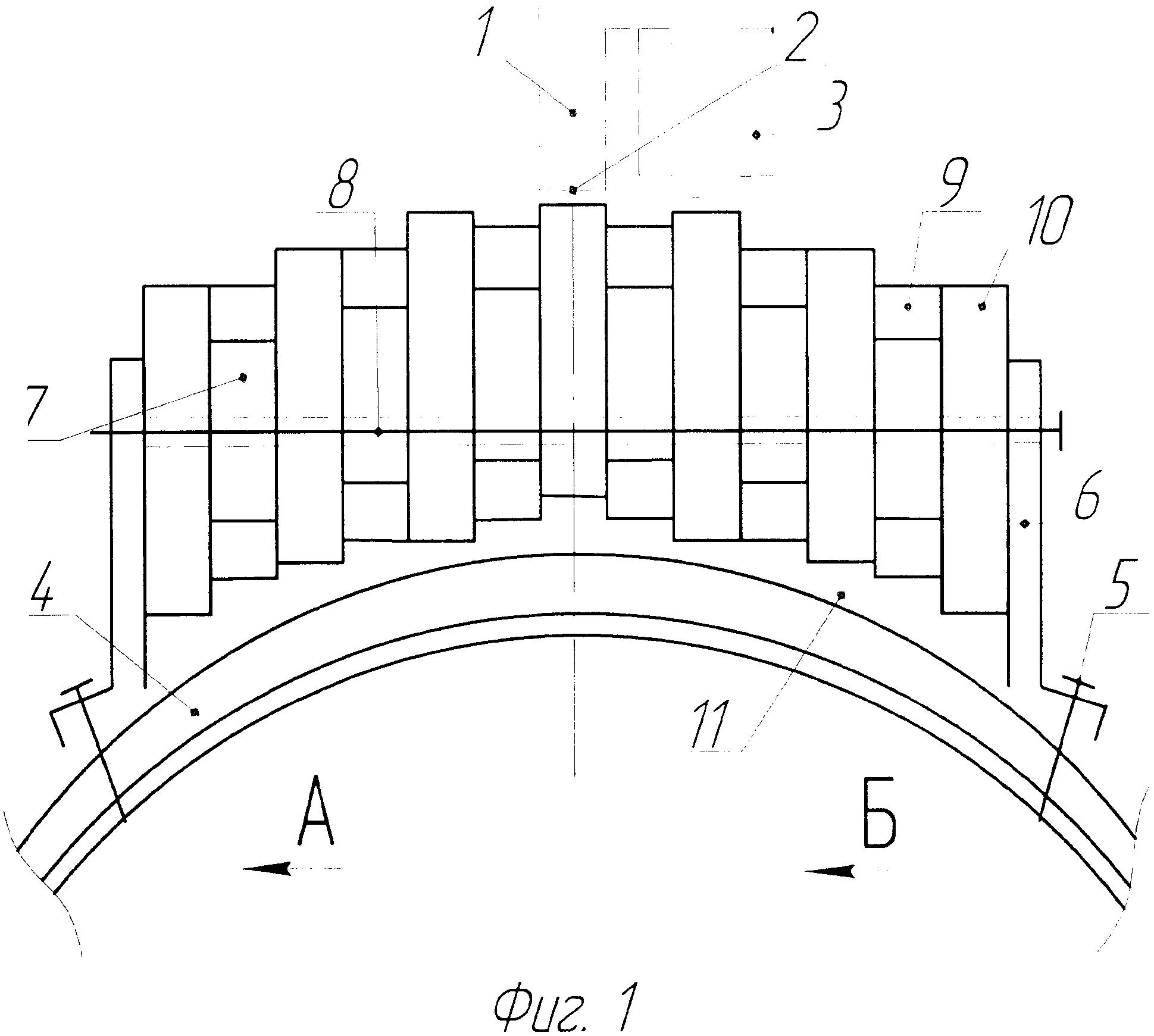 Ротор сегментного генератора