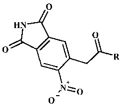 Способ получения 5-нитро-6-(2-оксо-2R-этил)-1Н-изоиндол-1,3(2Н)-дионов