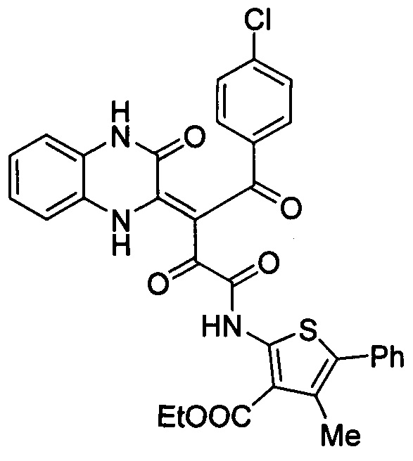 Способ получения (Z)-этил 2-(4-(4-хлорфенил)-2,4-диоксо-3-(3-оксо-3,4-дигидрохиноксалин-2(1Н)-илиден)бутанамидо)-4-метил-5-фенилтиофен-3-карбоксилата