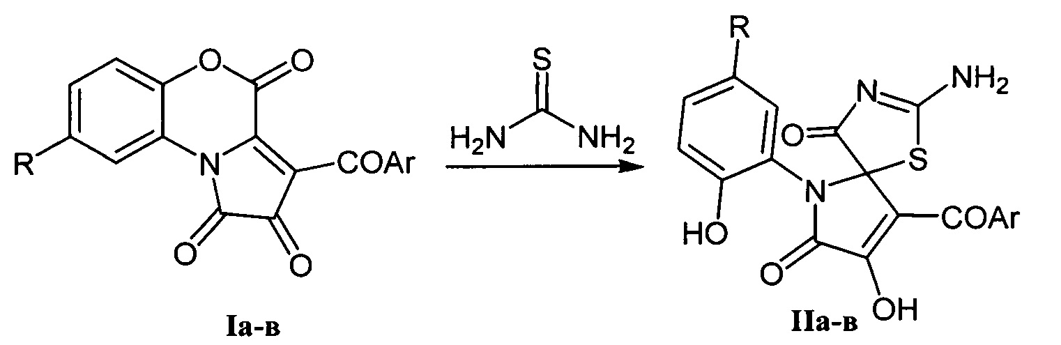 Способ получения 2-амино-9-ароил-8-гидрокси-6-(2-гидроксифенил)-1-тиа-3,6-диазаспиро[4.4]нона-2,8-диен-4,7-дионов