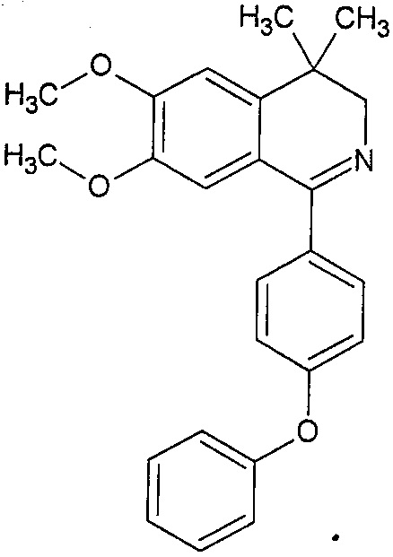 Меченный тритием 6,7-диметокси-4,4-диметил-1-(4-фенокси-фенил)-3Н-изохинолин