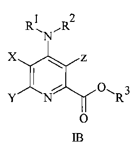 Сложные арилалкиловые эфиры 4-амино-6-(замещенный фенил)пиколинатов и 6-амино-2-(замещенный фенил)-4-пиримидинкарбоксилатов и их применение в качестве гербицидов