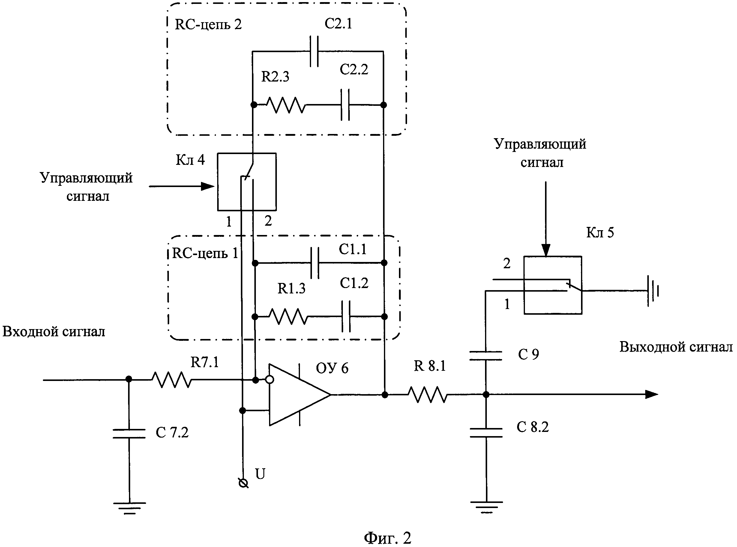 Петлевой фильтр с коммутацией полосы пропускания системы ФАПЧ синтезатора частоты (варианты)