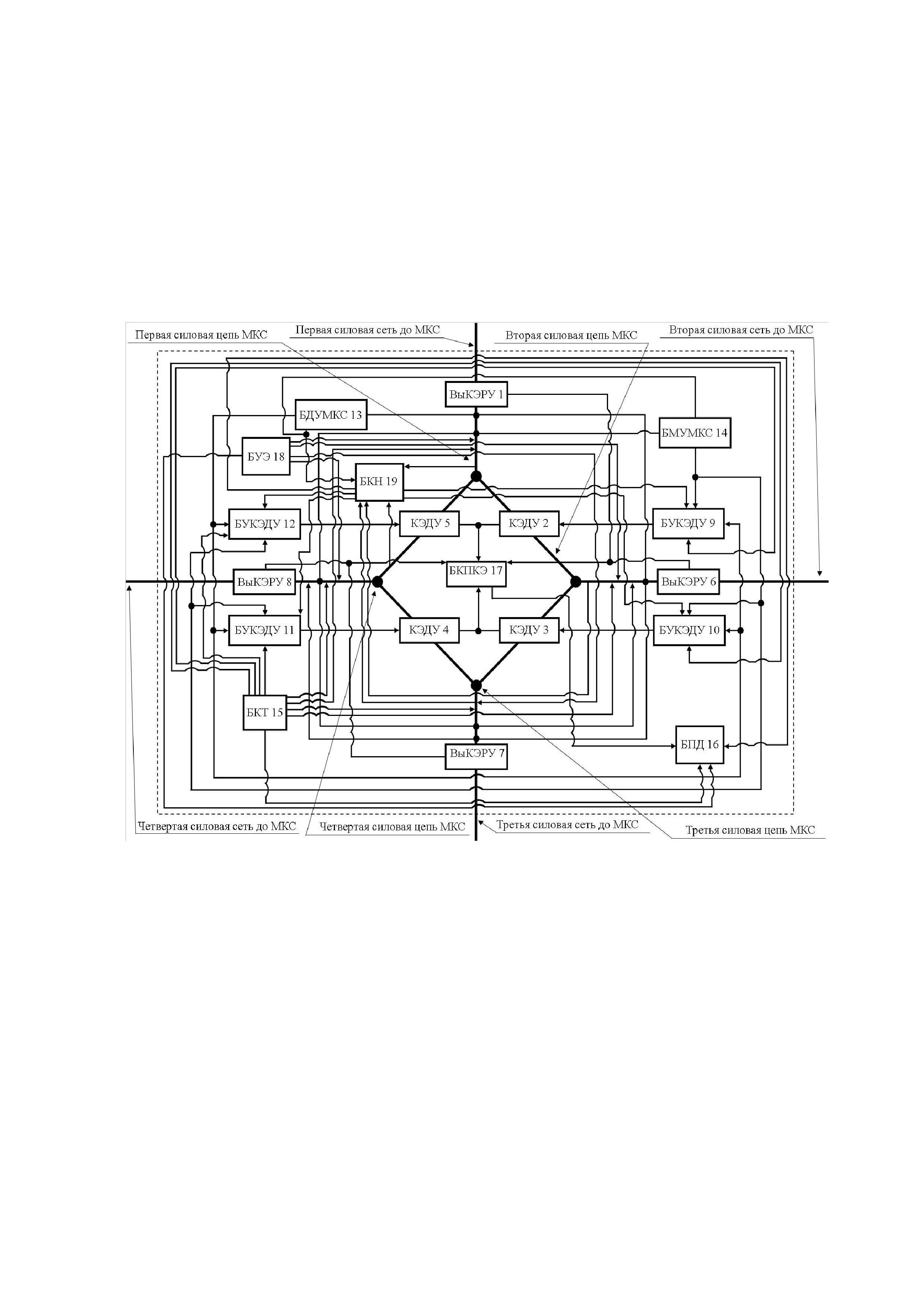 Мультиконтактная коммутационная система, имеющая независимое управление четырьмя силовыми контактными группами, соединёнными по мостовой схеме
