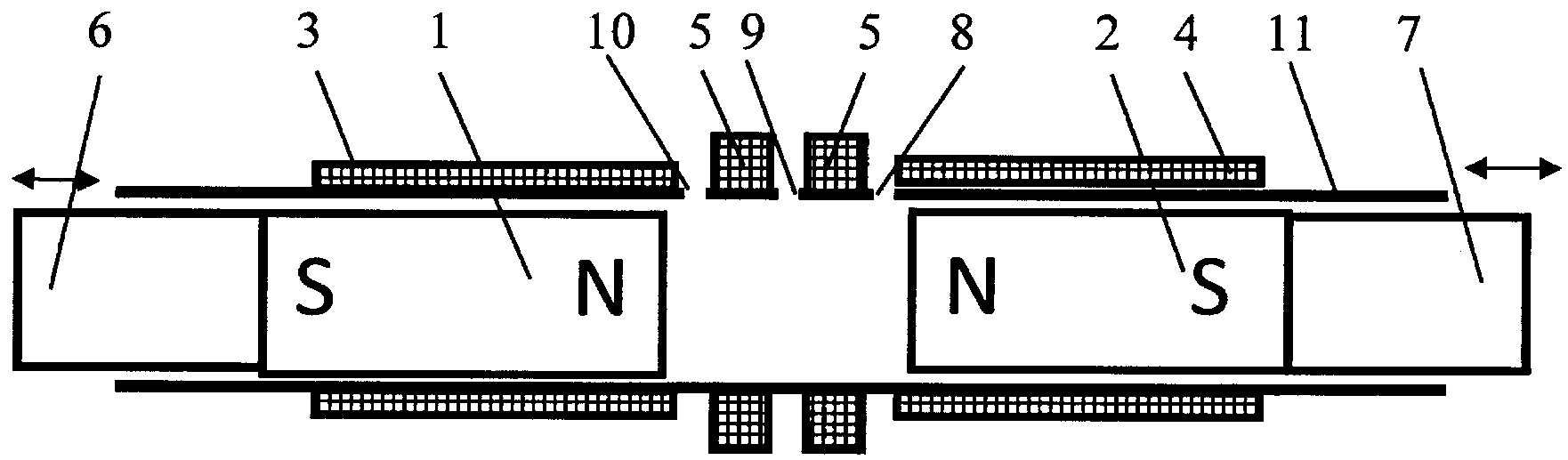 Linear generator. Линейный Генератор с подвижным магнитным сердечником. Линейный Генератор на постоянных магнитах. Линейные генераторы на постоянных магнитах с свободнопоршневого. Сердечник линейного генератора.