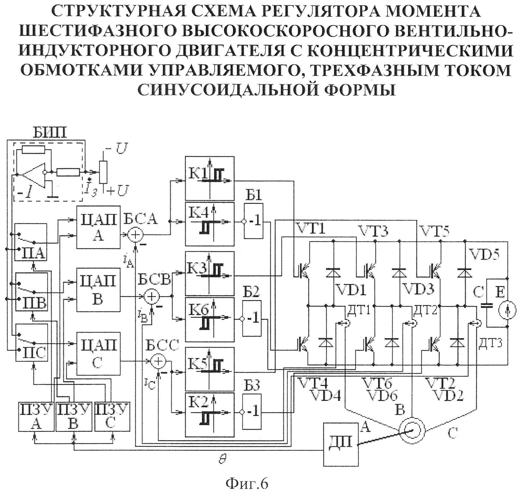 Вентильный двигатель схема управления