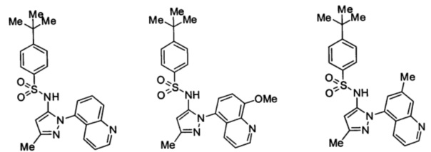 Аза-арил-1Н-пиразол-1-ил-сульфонамиды