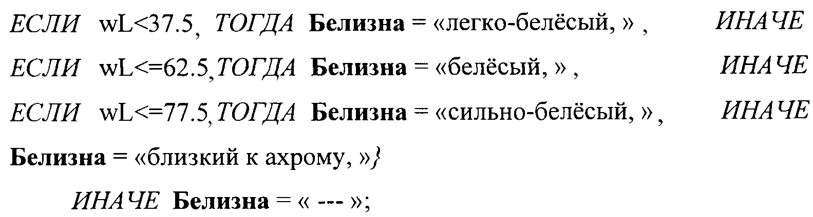 Четырёхзонный оппонентный измеритель ингредиентов цвета