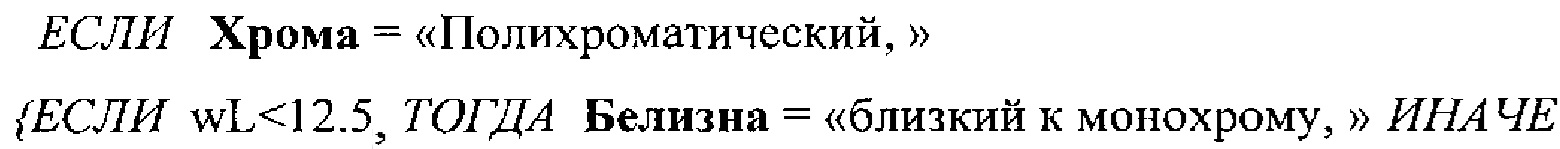 Четырёхзонный оппонентный измеритель ингредиентов цвета