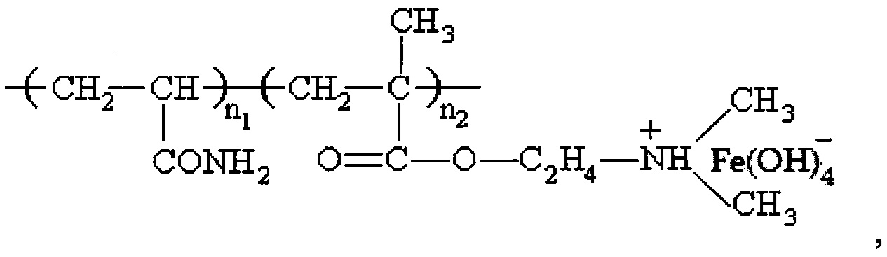 Поли(акриламид)(гидро[тетрагидроксожелеза(III)]диметиламиноэтилметакрилата)