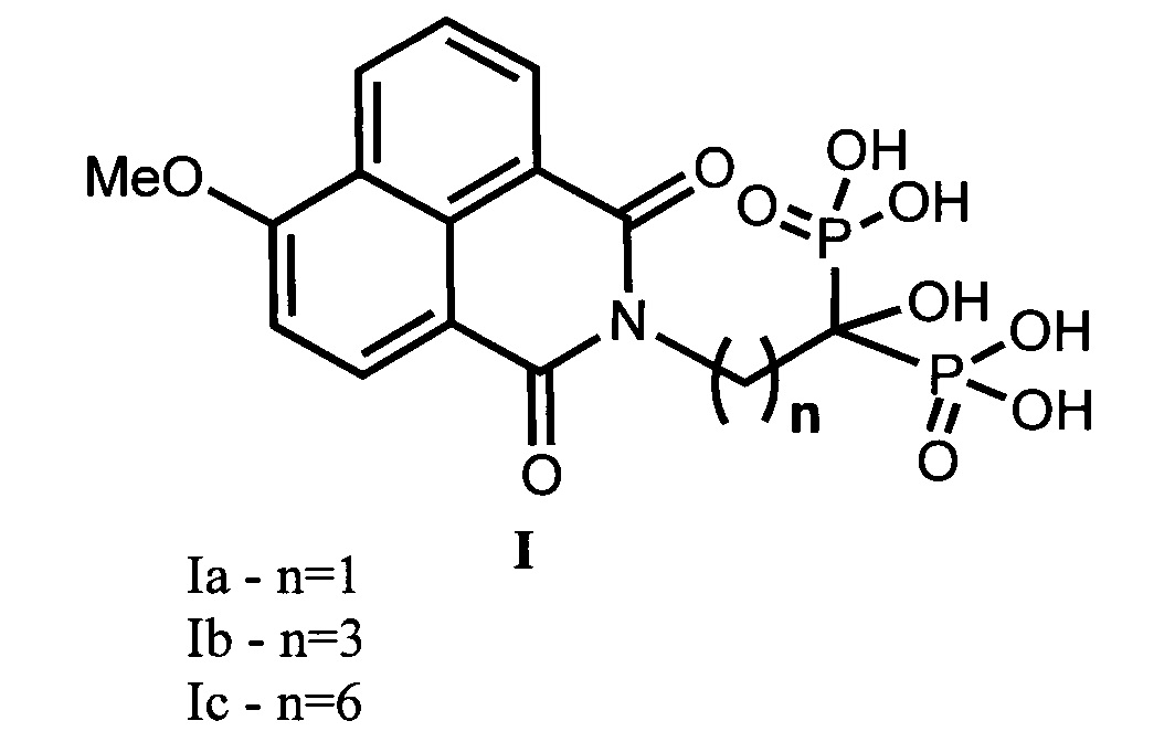 Новые флуоресцентные производные α-гидрокси-бисфосфонатов в качестве ингибиторов солеотложений и способы их получения