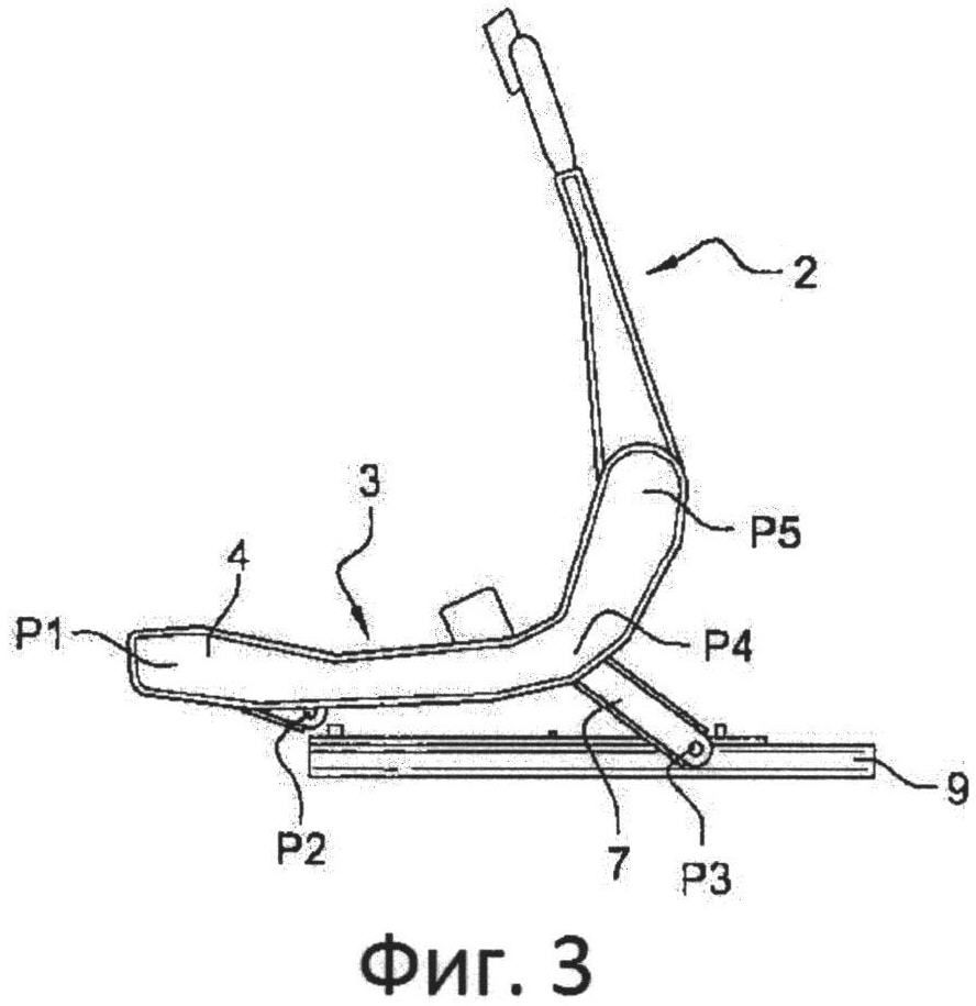 Автомобильное кресло схема