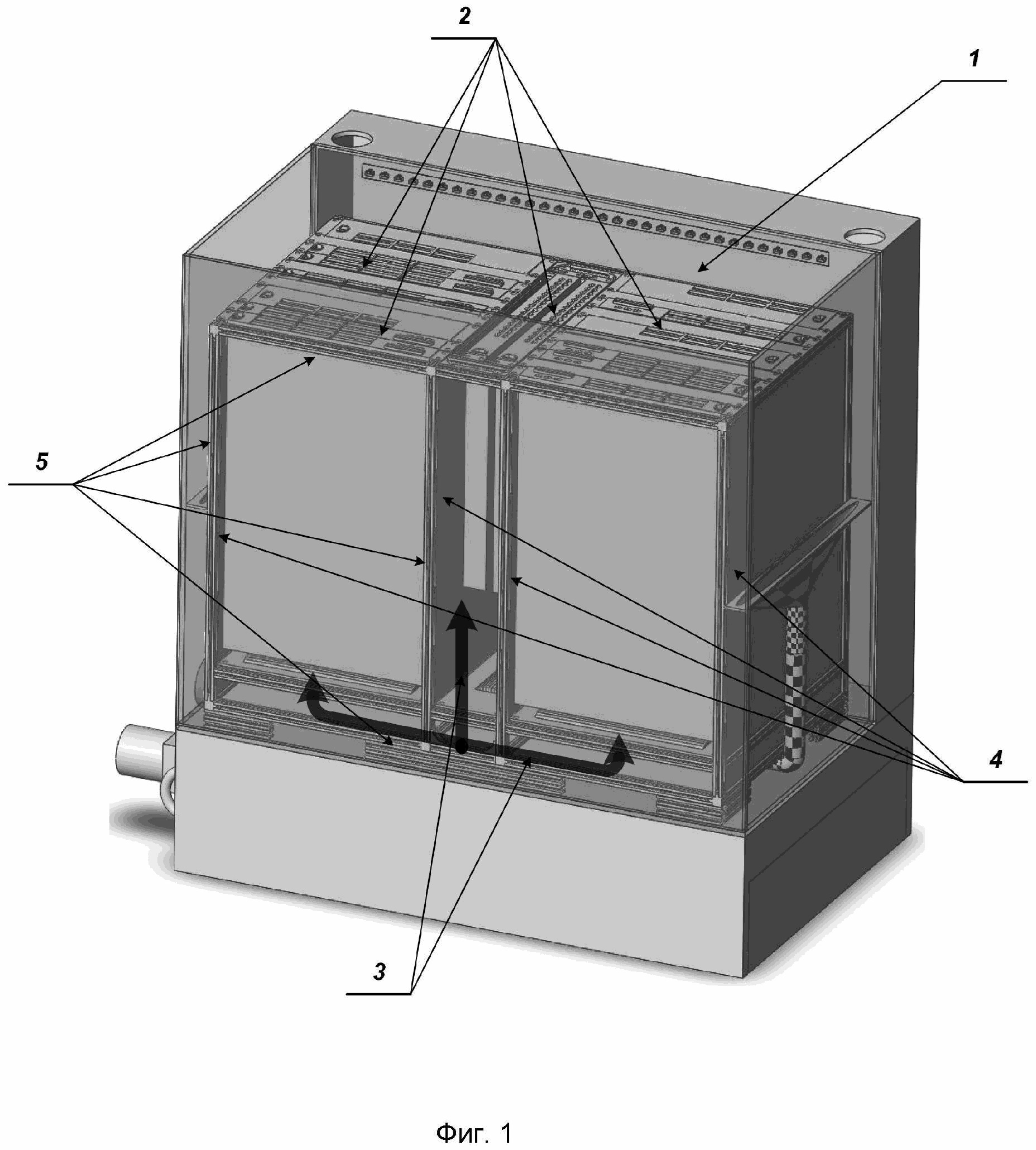 Система непосредственного жидкостного охлаждения электронных компонентов