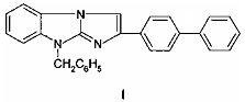 9-Бензил-2-бифенилимидазо[1,2-а]бензимидазол и его фармацевтически приемлемые соли, проявляющие свойства разрушителей поперечных сшивок гликированных белков
