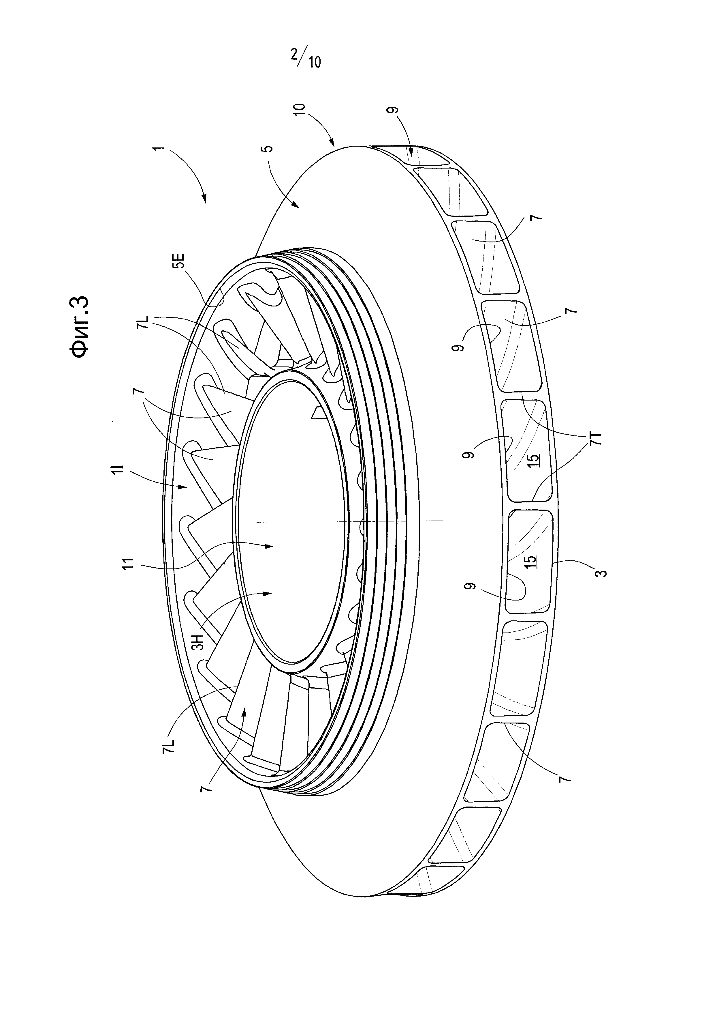 Изготовление рабочего колеса турбомашины путем сборки трубчатых компонентов