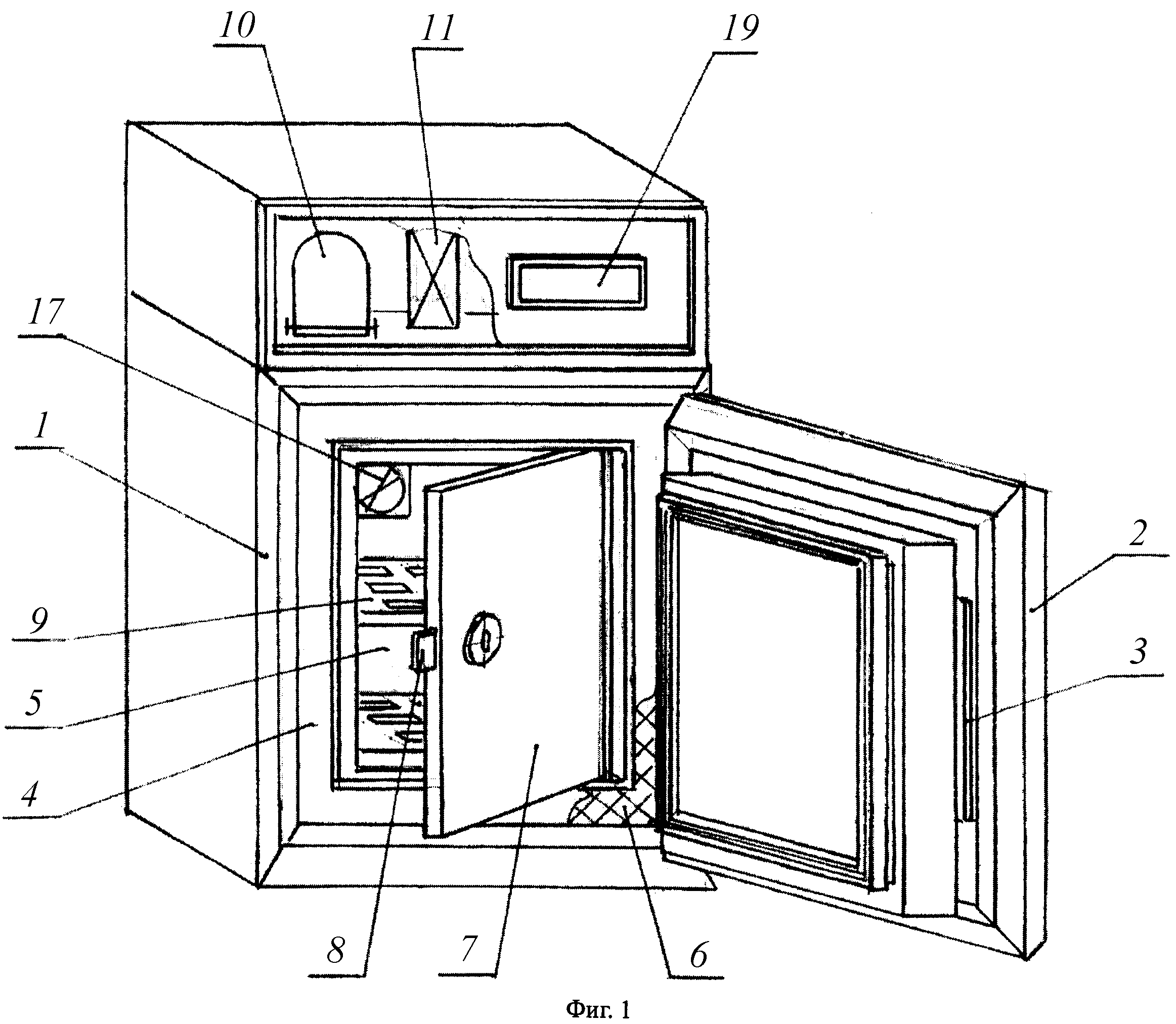 Конструкция сейфа