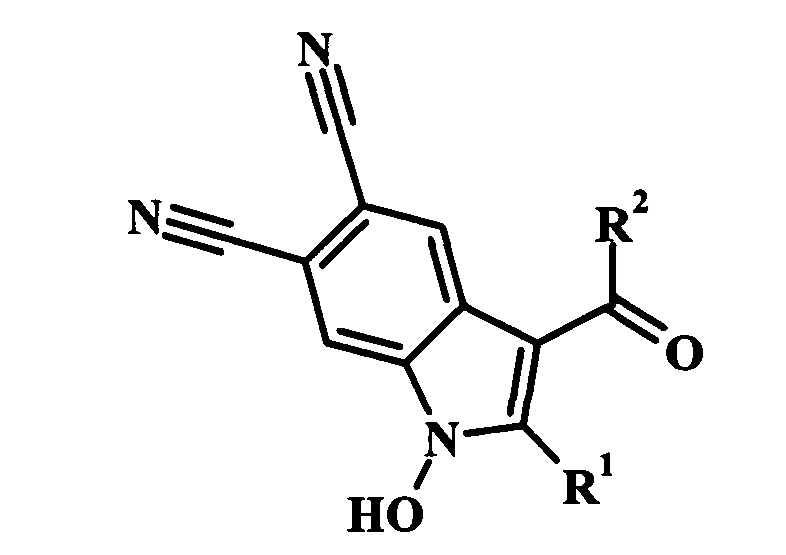 Способ получения 2,3-дизамещенных 1-гидрокси-1H-индол-5,6-дикарбонитрилов