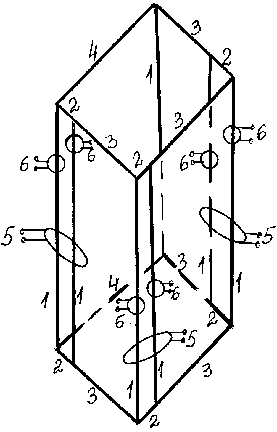 Семистержневой трехфазный подмагничиваемый реактор