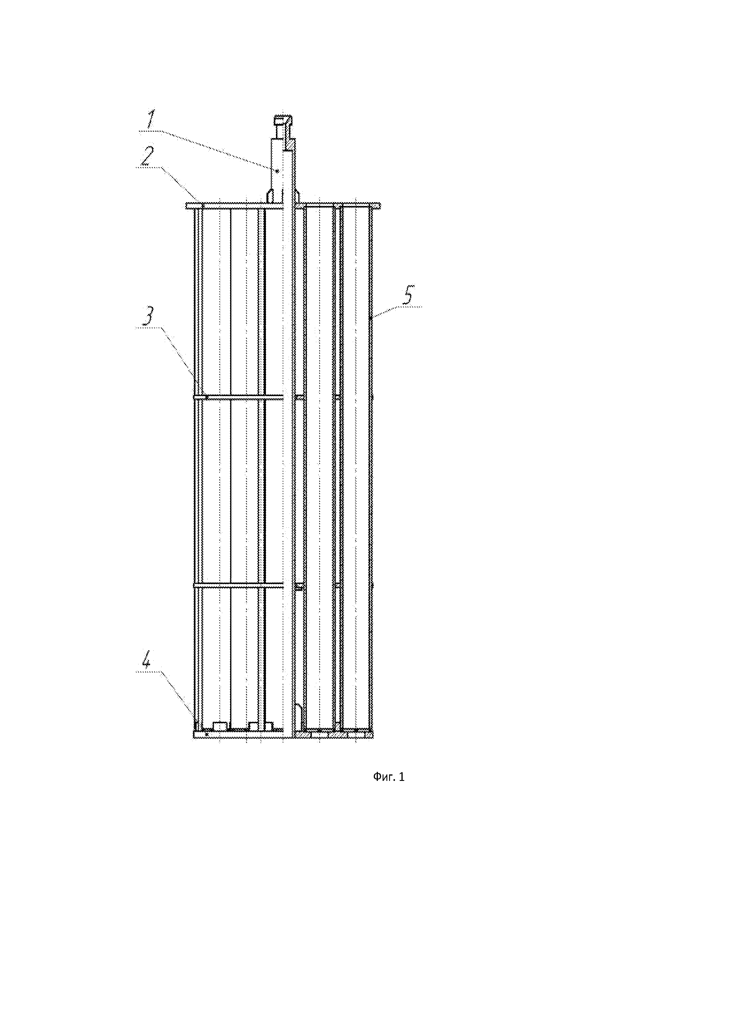 Чехол хранения отработавших тепловыделяющих сборок от реакторов типа ВВЭР-1000