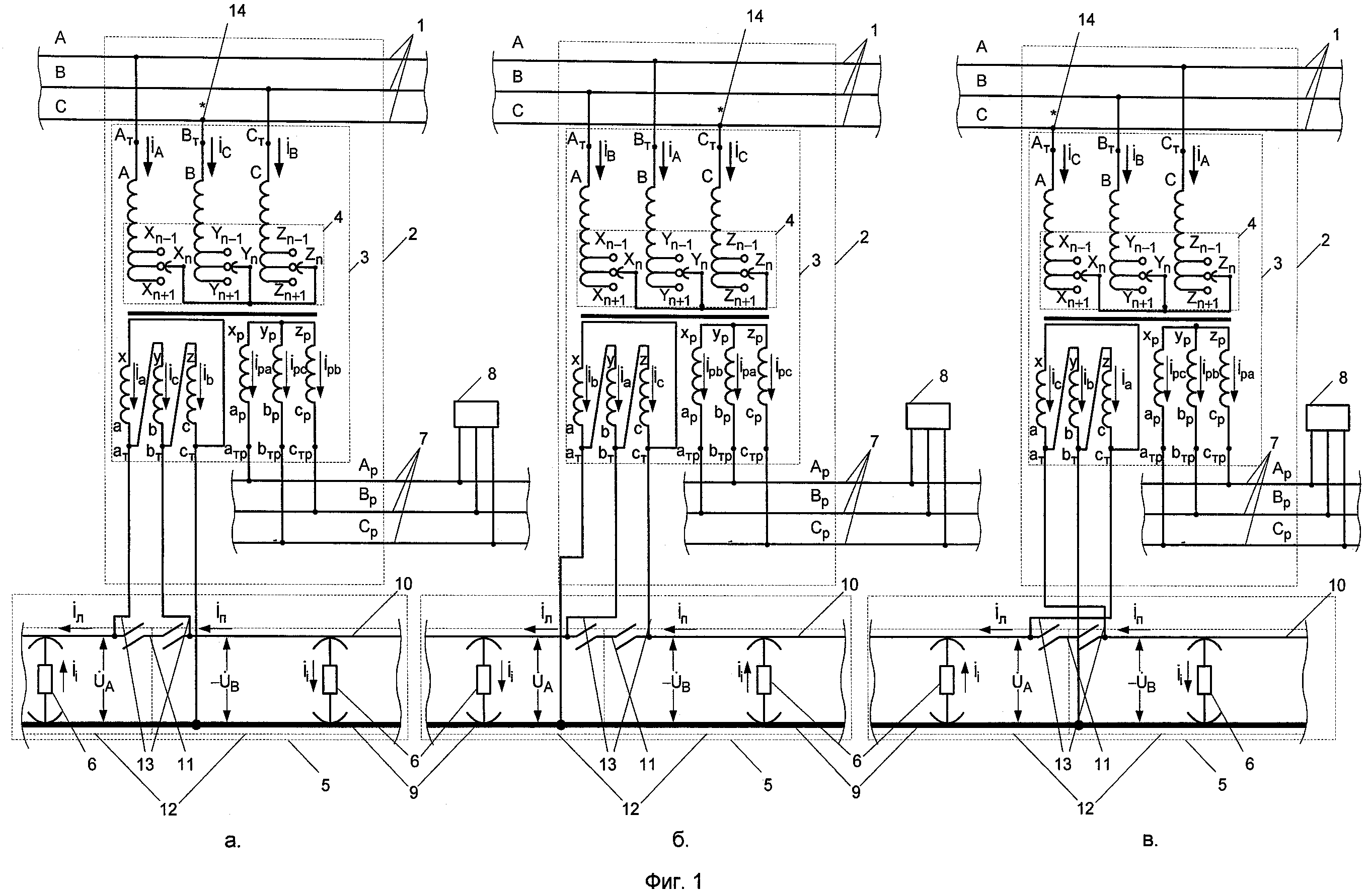 Схема соединения 6 пульского выпрямитель на тяговых подстанциях