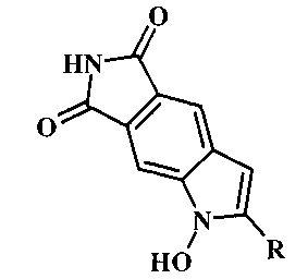 Способ получения 2-замещенных 1-гидроксипирроло[3,4-f]индол-5,7-(1Н,6Н)-дионов