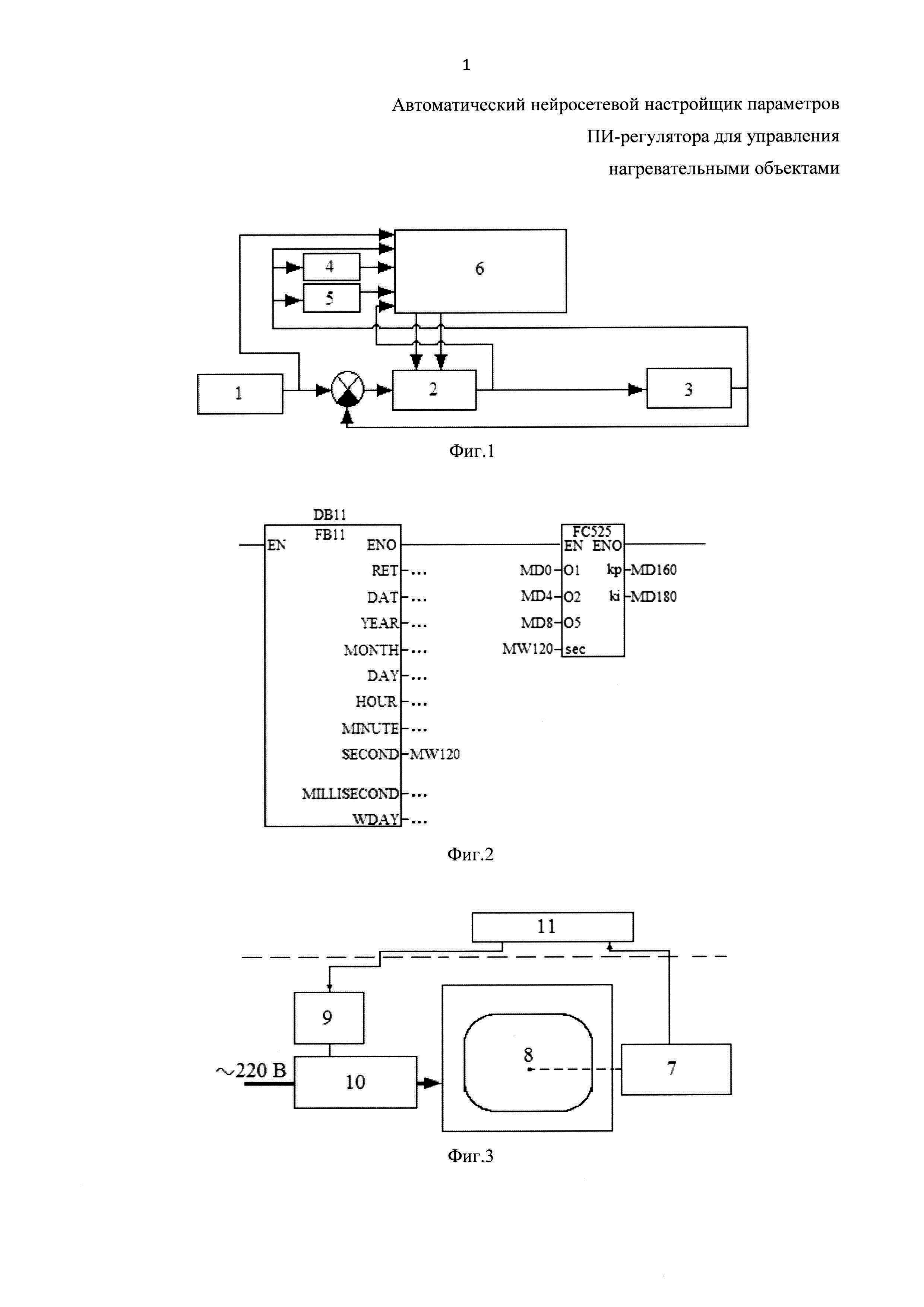 Автоматический нейросетевой настройщик параметров ПИ-регулятора для управления нагревательными объектами