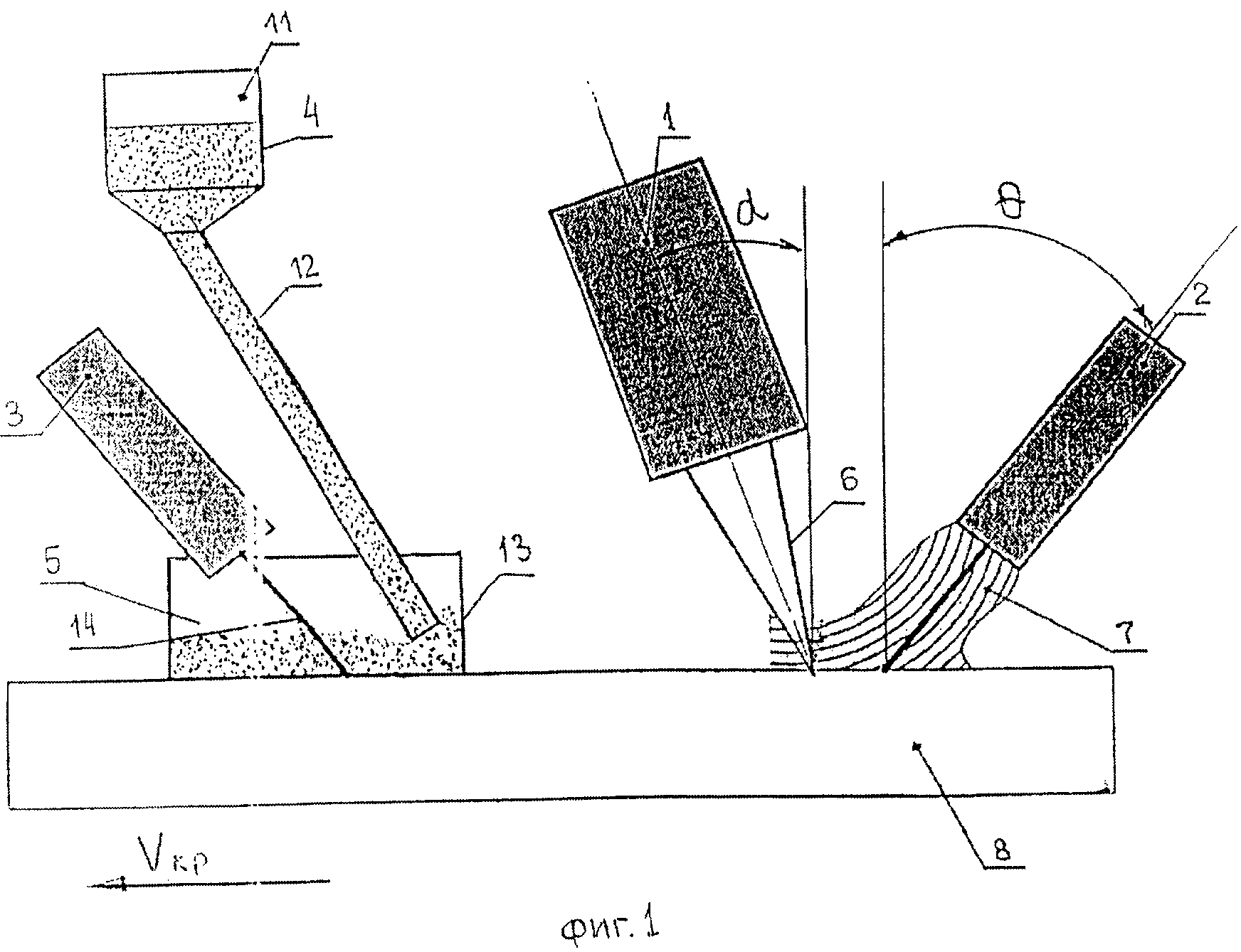 Способ лазерно-дуговой сварки стыка сформованной трубной заготовки