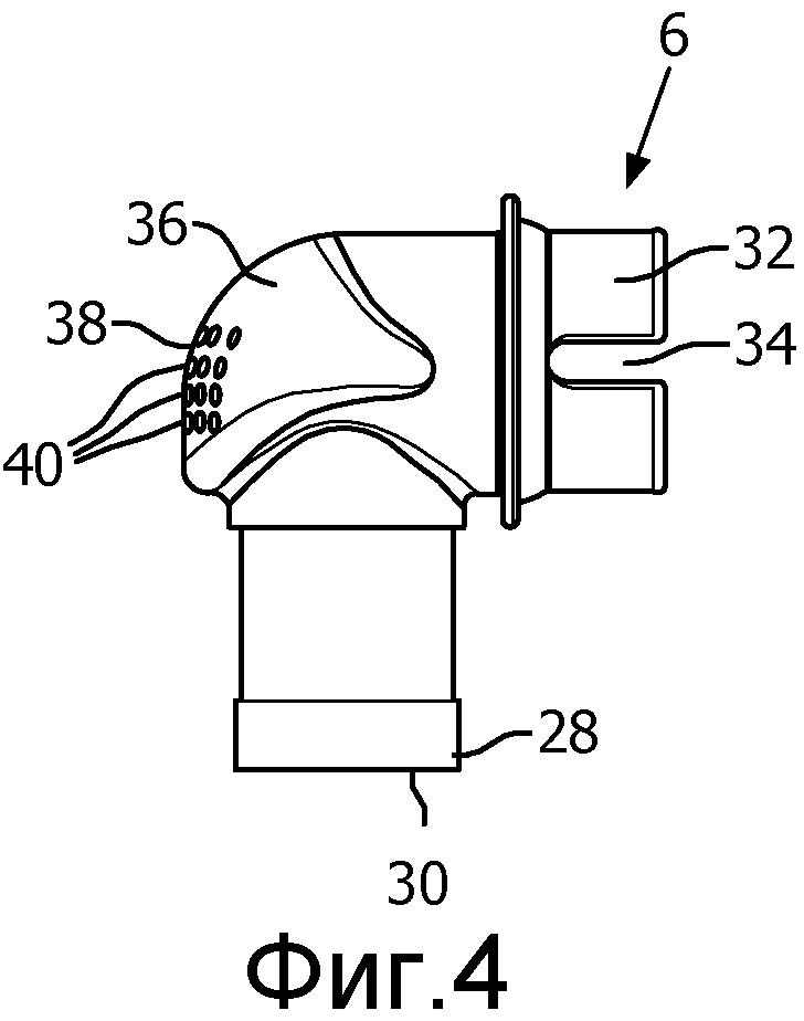 УСТРОЙСТВО ИНТЕРФЕЙСА С ПАЦИЕНТОМ ДЛЯ ДОСТАВКИ ПОТОКА ДЫХАТЕЛЬНОГО ГАЗА В ДЫХАТЕЛЬНЫЕ ПУТИ ПАЦИЕНТА