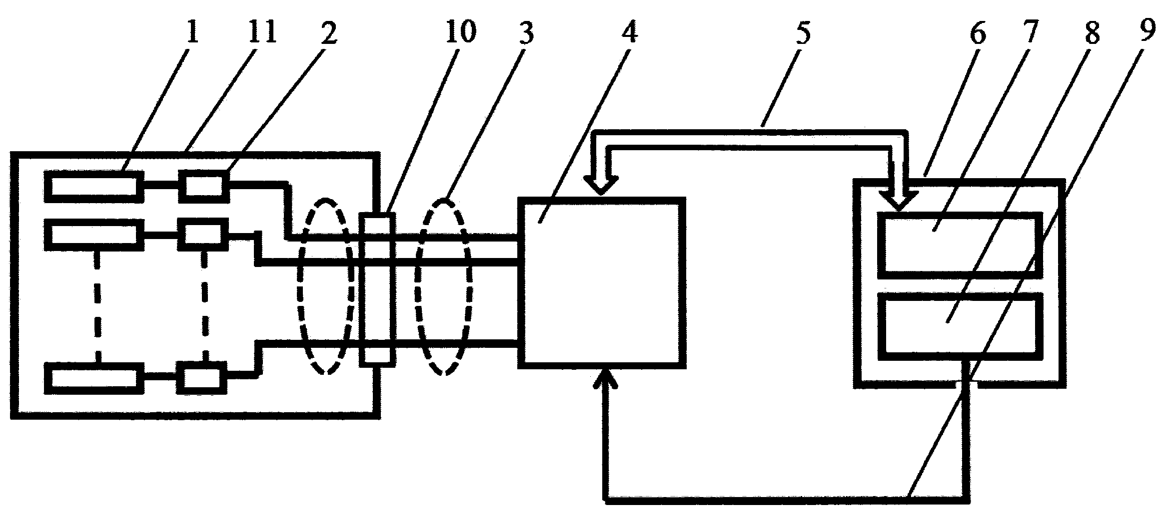 Система акустического контроля течи трубопровода АЭС